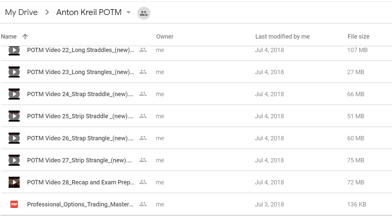 Anton Kreil – Professional Options Trading Masterclass (POTM)