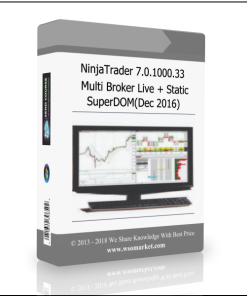 NinjaTrader 7.0.1000.33 Multi Broker Live + Static SuperDOM(Dec 2016)