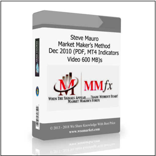 Steve Mauro – Market Maker?s Method Dec 2010 (PDF, MT4 Indicators, Video 600 MB)