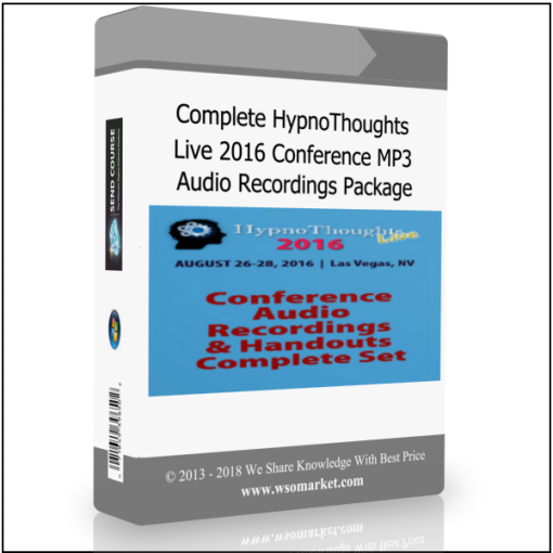 Complete HypnoThoughts Live 2016 Conference MP3 Audio Recordings Package