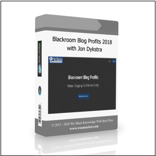 Blackroom Blog Profits 2018 with Jon Dykstra
