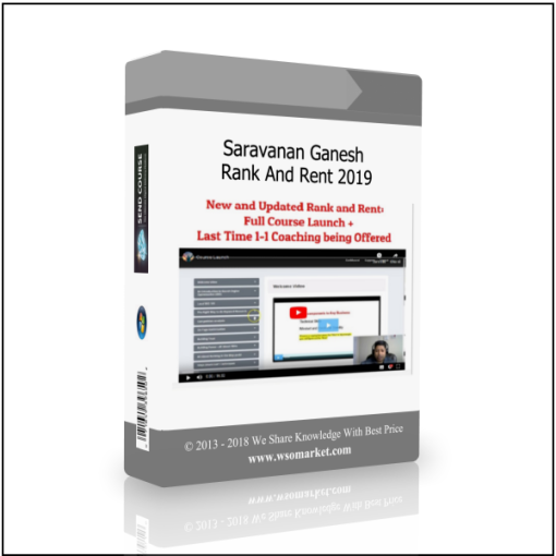 Saravanan Ganesh – Rank And Rent 2019