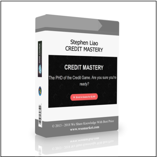 Stephen Liao – CREDIT MASTERY