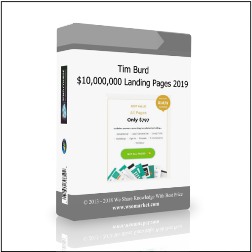 Tim Burd – $10,000,000 Landing Pages 2019