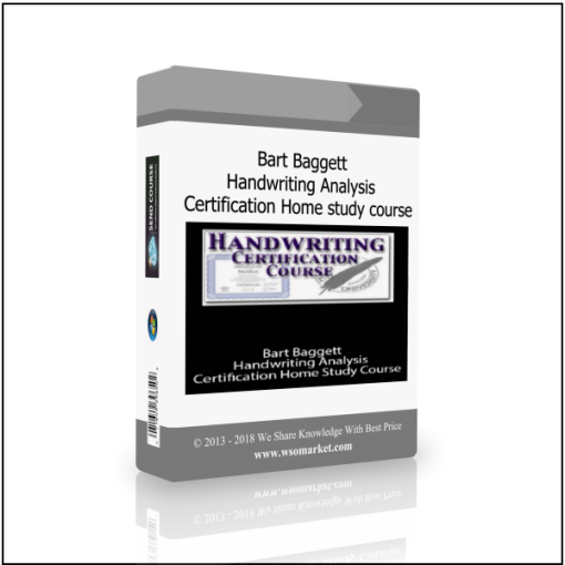 Bart Baggett – Handwriting Analysis Certification Home study course