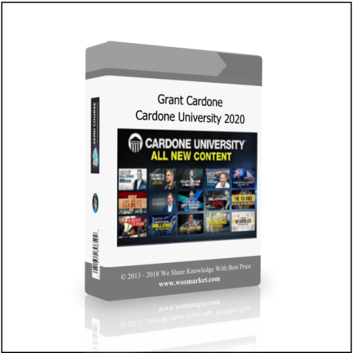 Grant Cardone – Cardone University 2020
