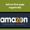 Amazon FBA PPC Strategy – Sell on first page organically