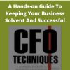 Cfo Techniques – A Hands-on Guide To Keeping Your Business Solvent And Successful