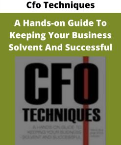 Cfo Techniques – A Hands-on Guide To Keeping Your Business Solvent And Successful