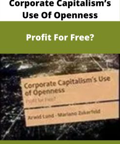 Corporate Capitalism?s Use Of Openness – Profit For Free?