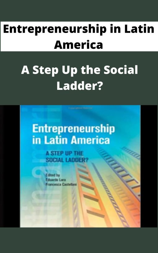 Entrepreneurship in Latin America – A Step Up the Social Ladder?