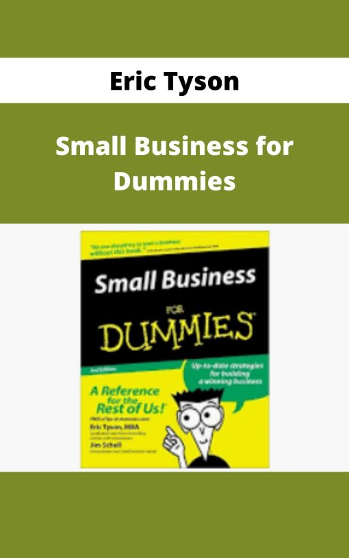 Eric Tyson – Small Business for Dummies