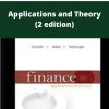 Finance – Applications and Theory (2 edition)