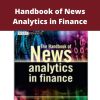 Gautam Mitra – Handbook of News Analytics in Finance