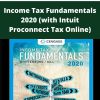 Gerald E. Whittenburg – Income Tax Fundamentals 2020 (with Intuit Proconnect Tax Online)