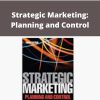 Graeme Drummond – Strategic Marketing: Planning and Control