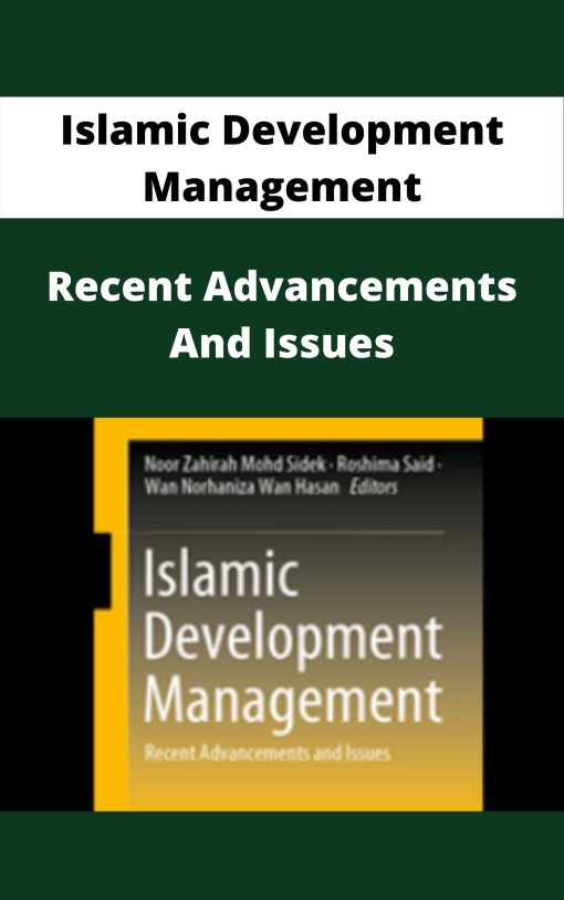 Islamic Development Management – Recent Advancements And Issues