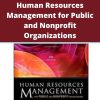 Joan E. Pynes – Human Resources Management for Public and Nonprofit Organizations