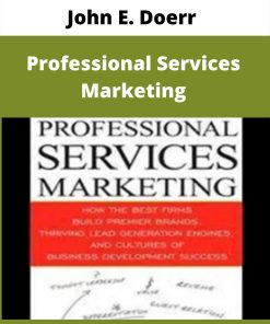 John E. Doerr – Professional Services Marketing