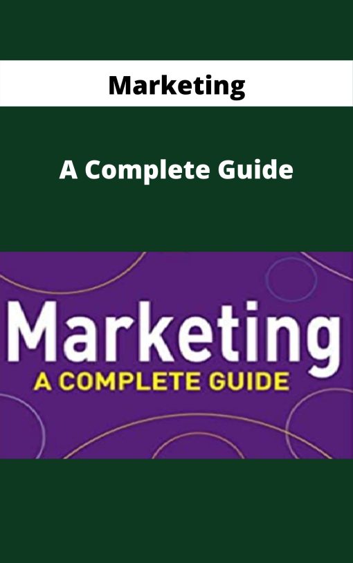 Marketing – A Complete Guide