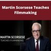 MasterClass – Martin Scorsese Teaches Filmmaking
