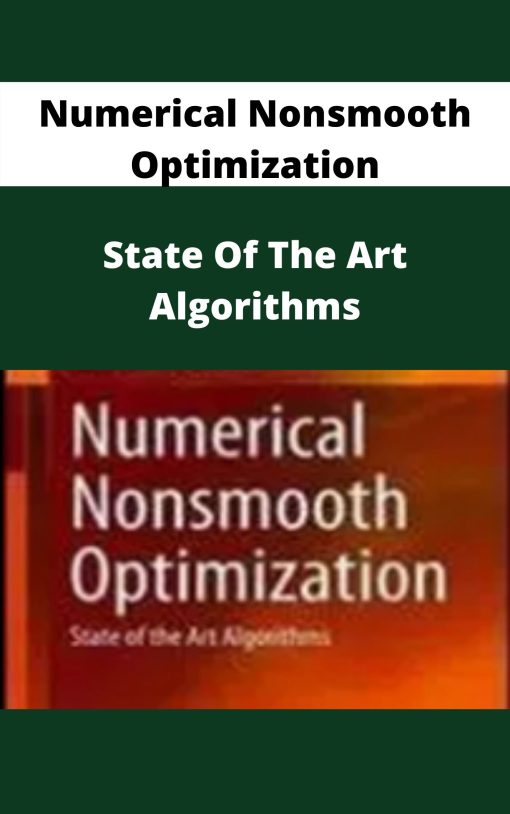 Numerical Nonsmooth Optimization – State Of The Art Algorithms