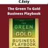 P.J. Simmons and Daniel C.Esty – The Green To Gold Business Playbook