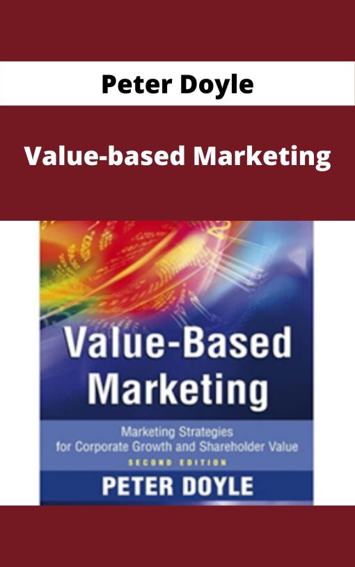 Peter Doyle – Value-based Marketing