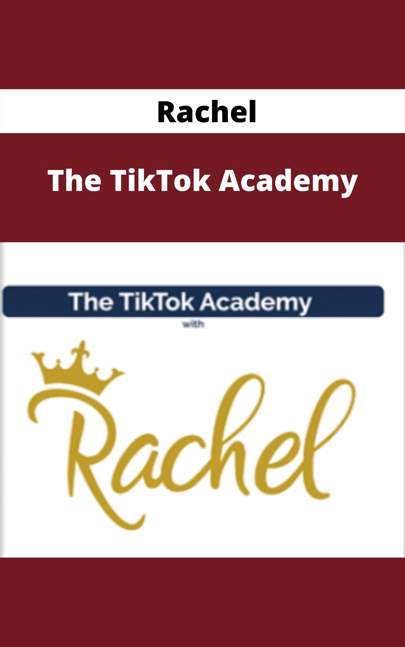 Rachel - The TikTok Academy | KILOCOURSE