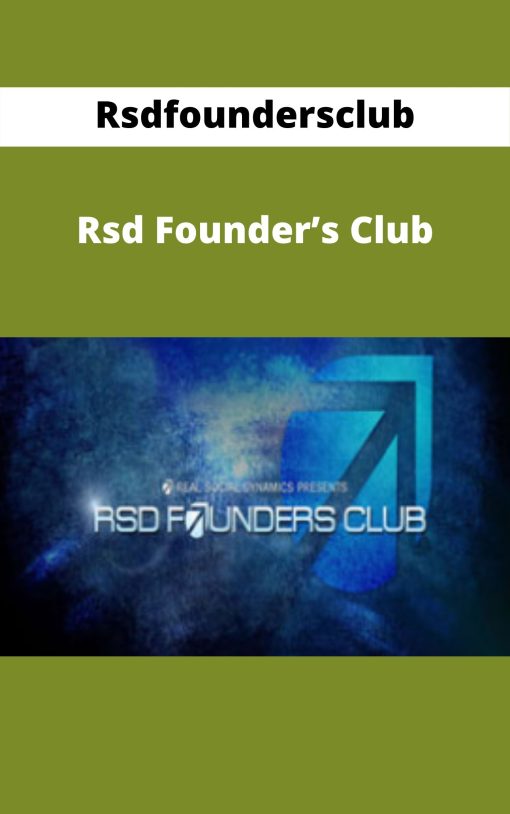 Rsdfoundersclub – Rsd Founder?s Club