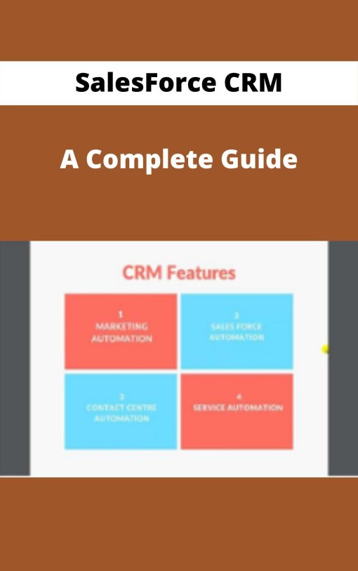 SalesForce CRM – A Complete Guide