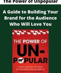 The Power of Unpopular – A Guide to Building Your Brand for the Audience Who Will Love You