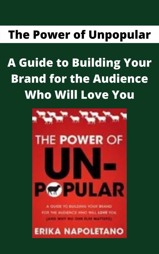 The Power of Unpopular – A Guide to Building Your Brand for the Audience Who Will Love You