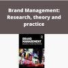 Tilde Heding – Brand Management: Research, theory and practice