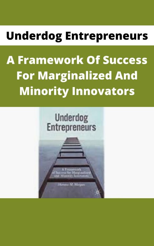 Underdog Entrepreneurs – A Framework Of Success For Marginalized And Minority Innovators