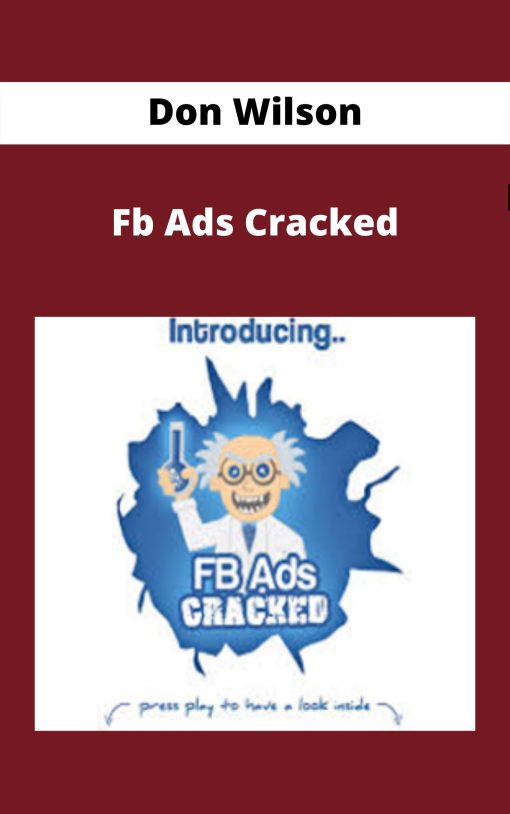 Don Wilson – Fb Ads Cracked