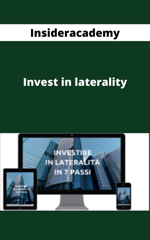 Insideracademy – Invest in laterality