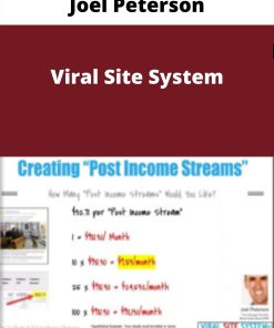 Joel Peterson – Viral Site System