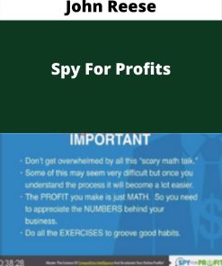 John Reese – Spy For Profits