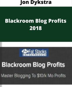 Jon Dykstra – Blackroom Blog Profits 2018