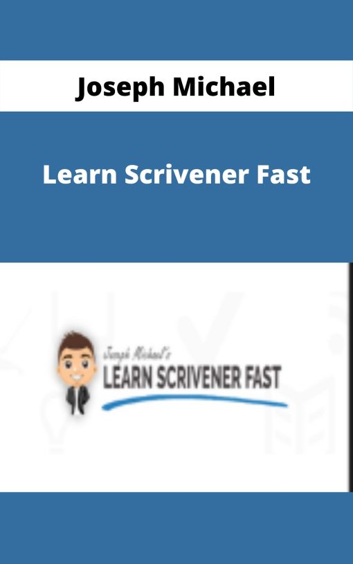 Joseph Michael – Learn Scrivener Fast