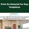 Justin Cener – Print On Demand For Etsy Templates –