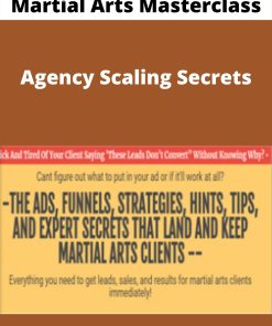 Martial Arts Masterclass – Agency Scaling Secrets