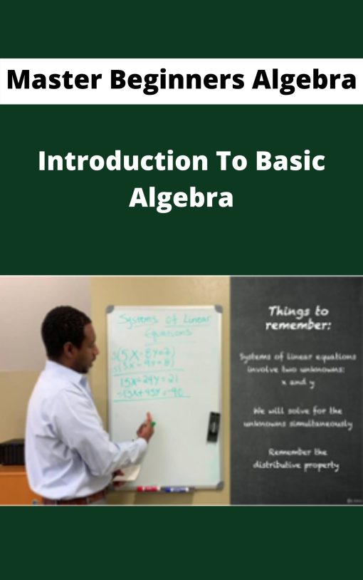 Master Beginners Algebra – Introduction To Basic Algebra