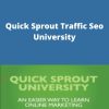 Neil Patel – Quick Sprout Traffic Seo University