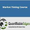 Quantifiableedges – Market Timing Course