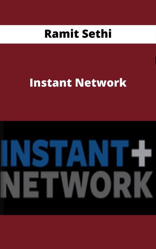 Ramit Sethi – Instant Network –