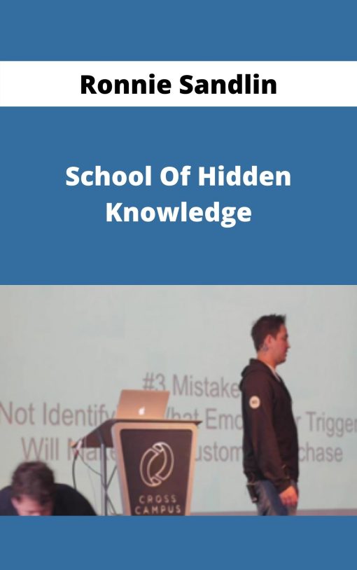 Ronnie Sandlin – School Of Hidden Knowledge –