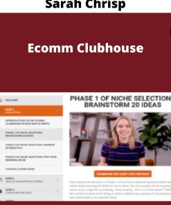 Sarah Chrisp – Ecomm Clubhouse