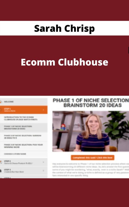 Sarah Chrisp – Ecomm Clubhouse